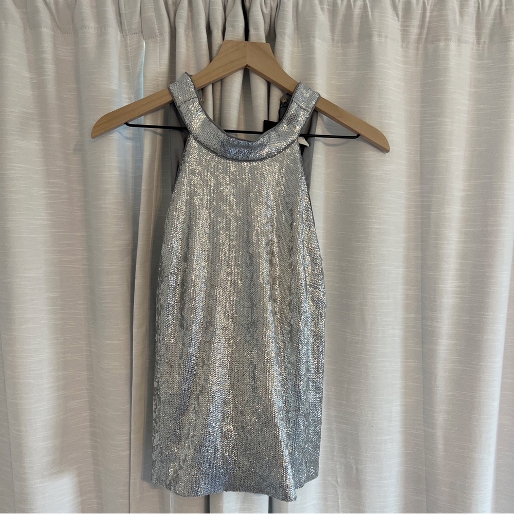 NEW Rachel Zoe sequin top SZ 4